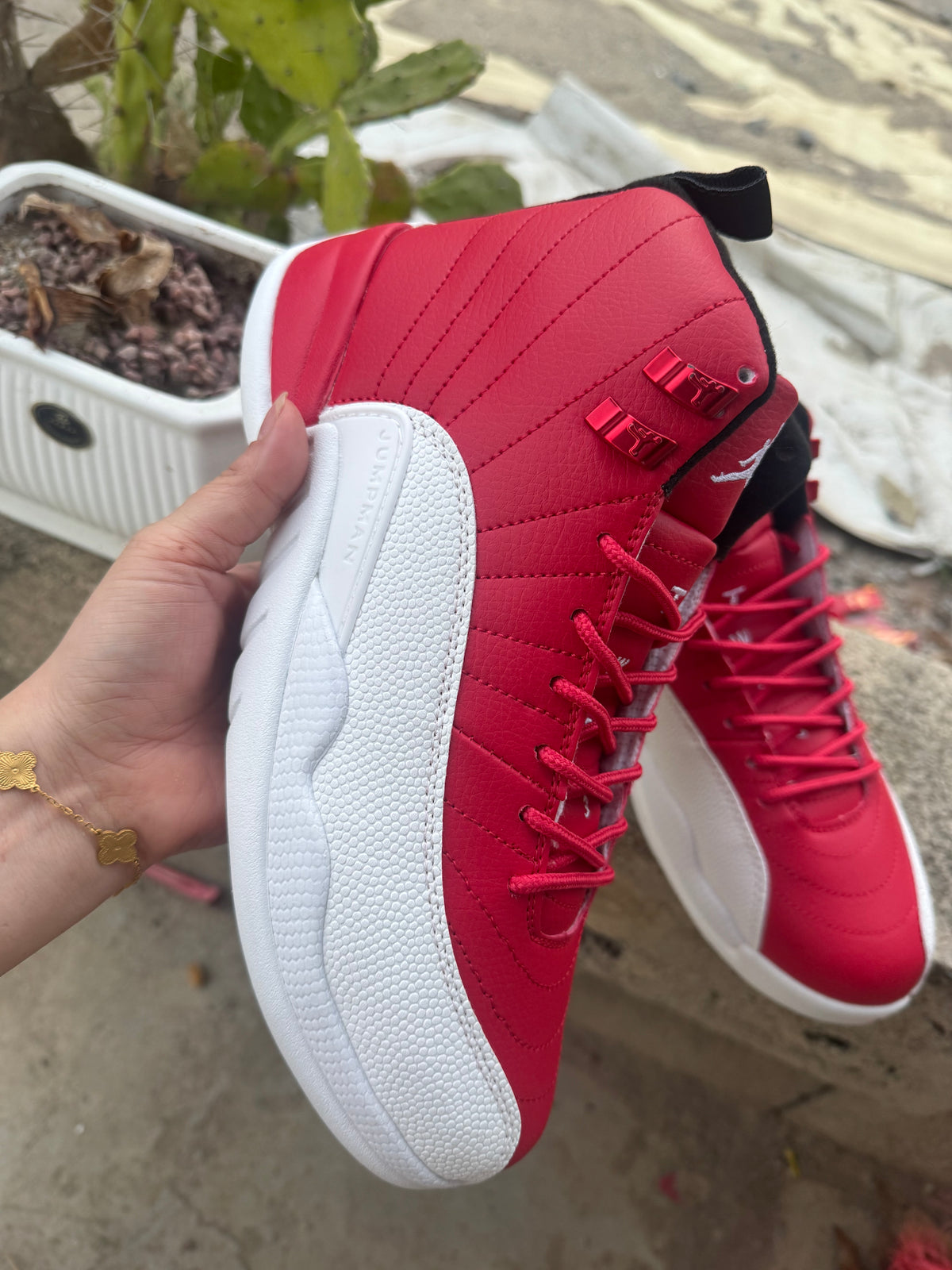 Air Jordan 12 Retro | Redline Rhythm | White & Red