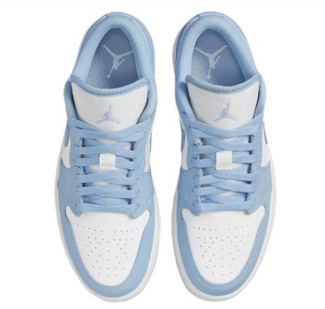 Air Jordan 1 Low Women's 'Ice Blue' | Frostline Edit DC0774-141