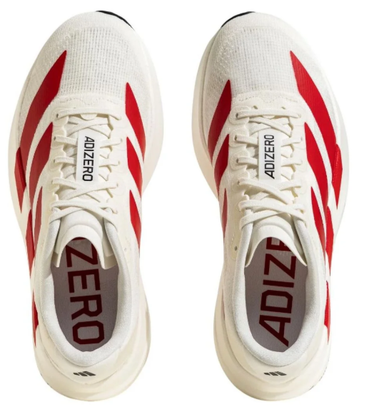 adidas Adizero EVO SL 'White Red' JS1182 | Redline Ritual
