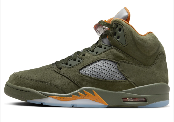 Air Jordan 5 Retro 'Olive' (2024) | Earthline Sessions