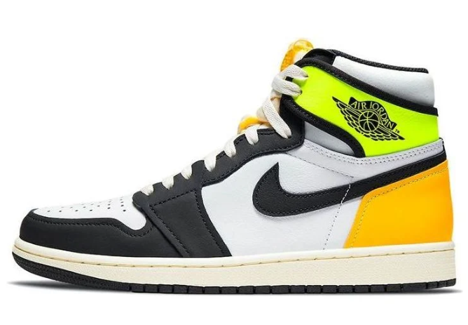 Air Jordan 1 Retro High OG Volt Gold | Electric Laureate