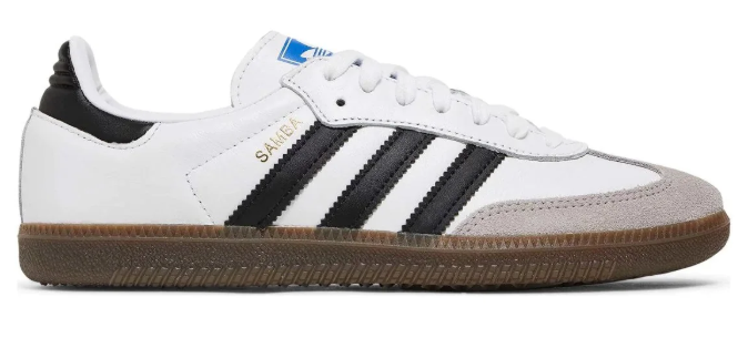 adidas Samba Women's White/Black | Contrast Chapter