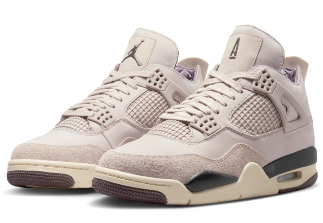 Air Jordan 4 x A Ma Maniére Women's 'Fossil Stone' | Mineral Dialogue FZ4810-200
