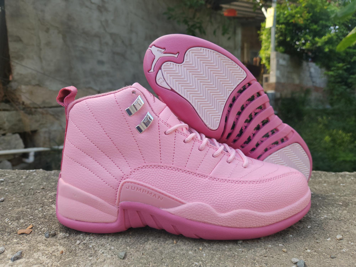 Air Jordan 12 Retro | Valentine Pop | White & Vivid Pink