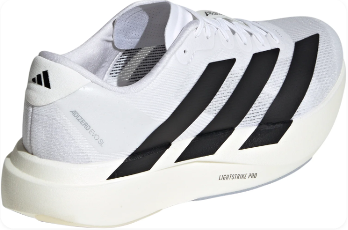 adidas Adizero EVO SL Men's White Running Shoes | Runline Edit