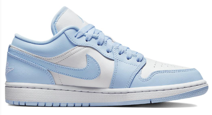 Air Jordan 1 Low Women's 'Ice Blue' | Frostline Edit DC0774-141