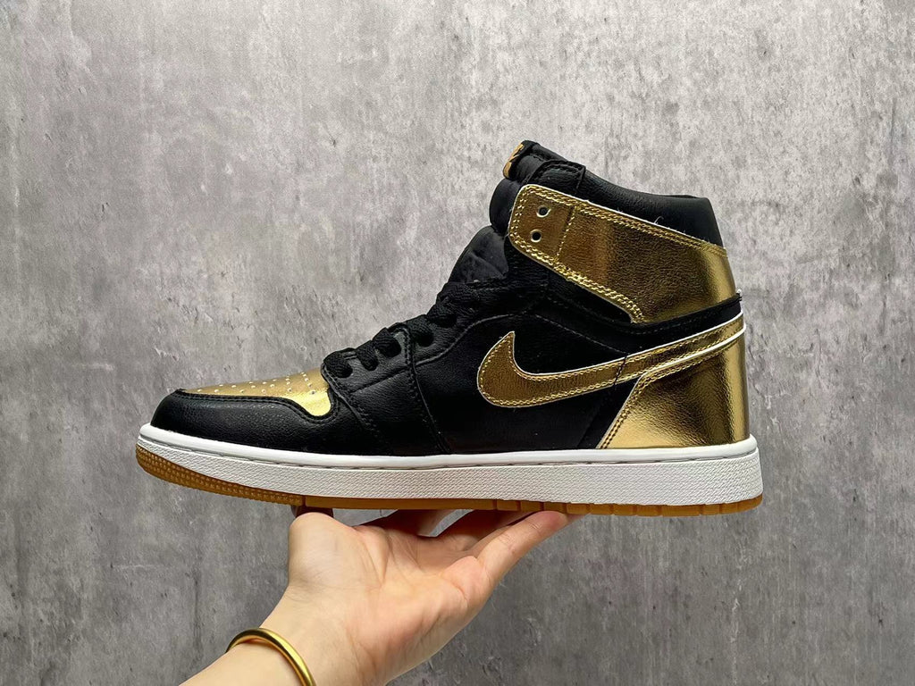 Air Jordan 1 Black & Gold | Gilded Contrast | Super A