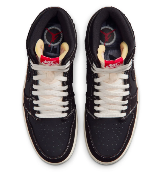 Air Jordan 1 Retro High OG 'Flight Club' Men's | Departure Notes - Black/University Red/Sail