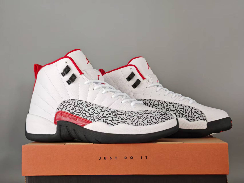 Air Jordan 12 Retro | Summit & Scarlet | CT8013-116