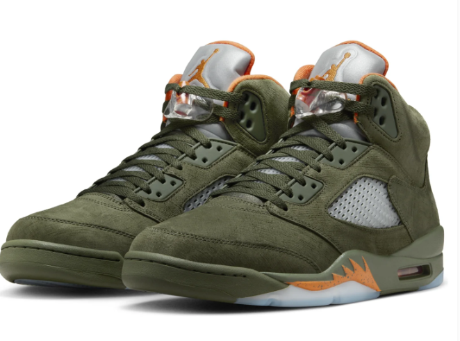 Air Jordan 5 Retro 'Olive' (2024) | Earthline Sessions