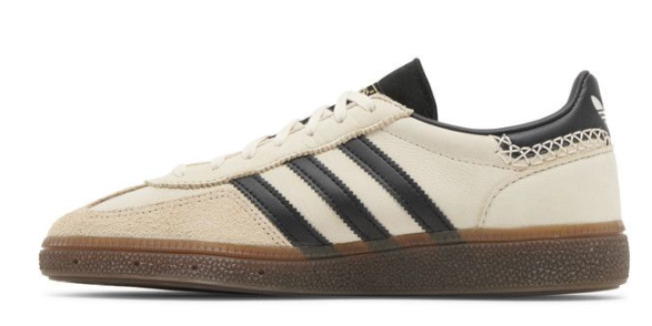 adidas Handball Spezial Women's Wonder White Black | Monochrome Muse