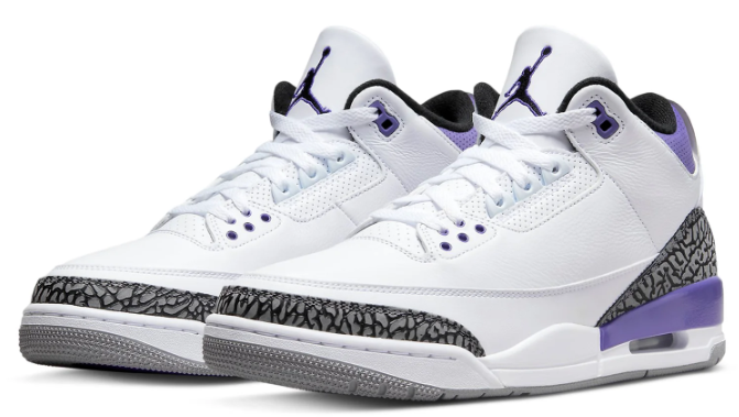 Air Jordan 3 Retro 'Dark Iris' | Iris Interlude CT8532-105