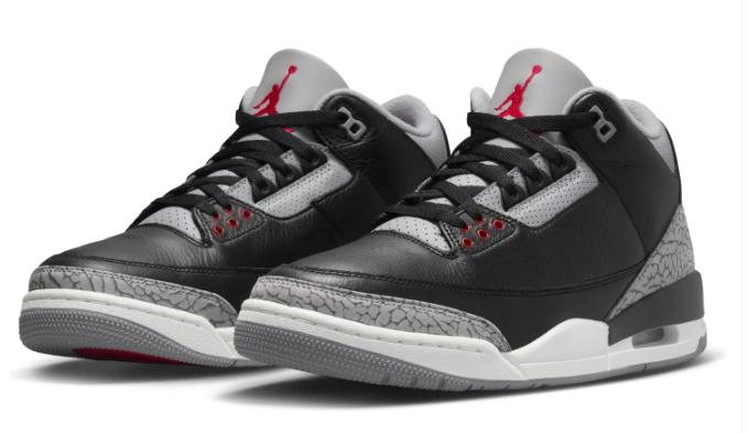 Air Jordan 3 OG 'Black Cement' (2024) | Foundational Contrast DN3707-010