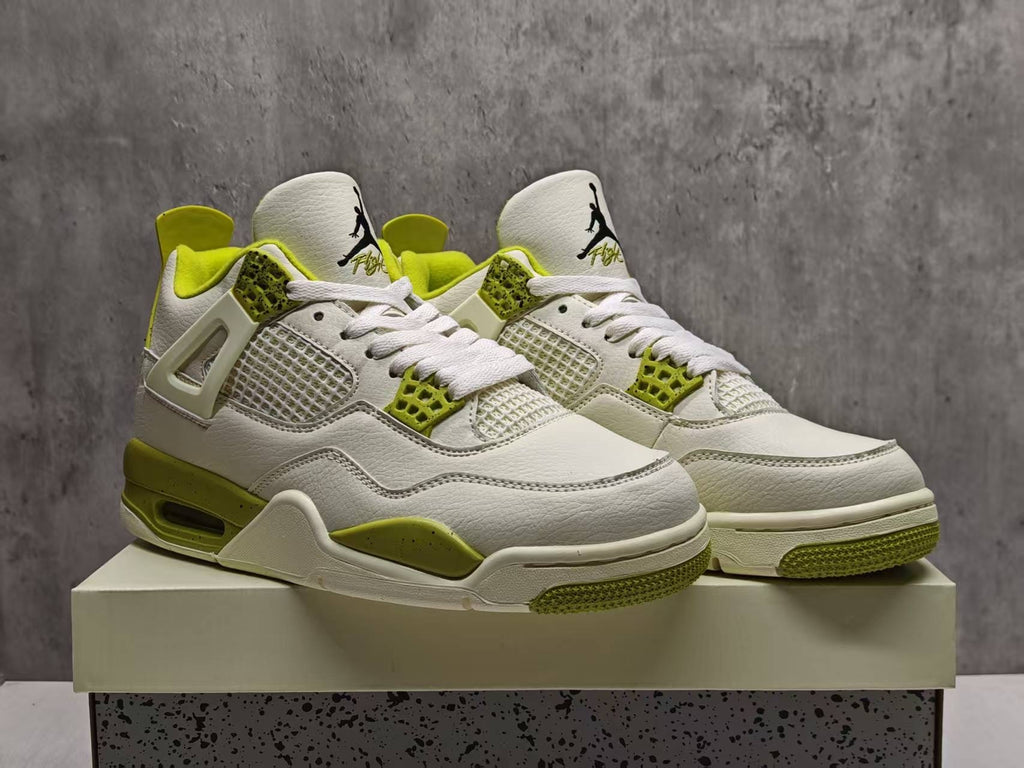 Air Jordan 4 Avocado Green | Orchard Rhythm Sneakers