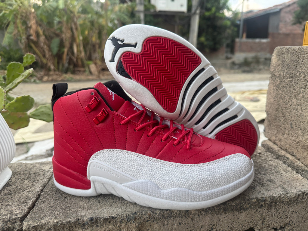 Air Jordan 12 Retro | Redline Rhythm | White & Red