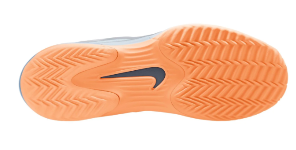 Nike Men's Vapor 12 Clay Court Ashen Slate/Obsidian/Lt Armory Blue | Slate Rally