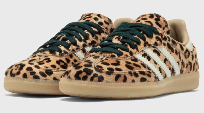 adidas Samba OG Leopard Magic Beige Women's | Untamed Neutral