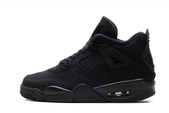 Air Jordan 4 Retro GS Black Cat (2025) | Midnight Poise