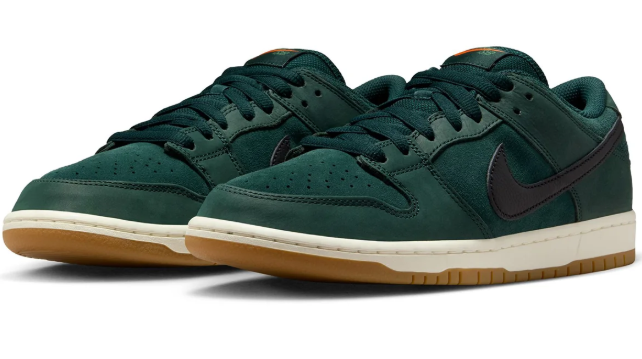 Nike SB Dunk Low Orange Label Deep Fir | Canopy Chronicle
