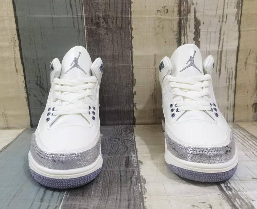 Air Jordan 3 Retro Men's Beige-Silver | Sand & Skyline