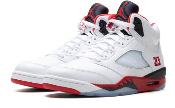 Air Jordan 5 Fire Red 'Black Tongue' (2025) | Scarlet Interval