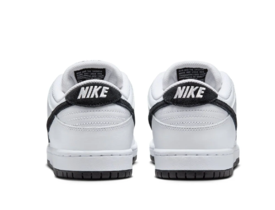 Nike SB Dunk Low Pro White/Black/White | Tonal Manuscript