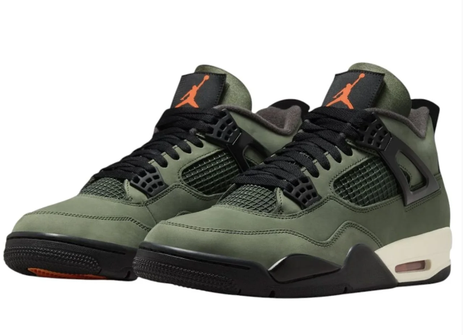 Air Jordan 4 x Undefeated 'Deep Green' (2025) | Field Signal · IB1519-200