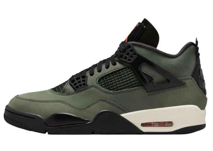 Air Jordan 4 x Undefeated 'Deep Green' (2025) | Field Signal · IB1519-200