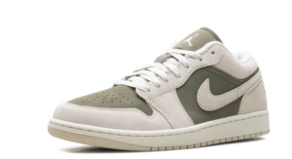 Air Jordan 1 Low SE Medium Olive Sail | Olive Solstice