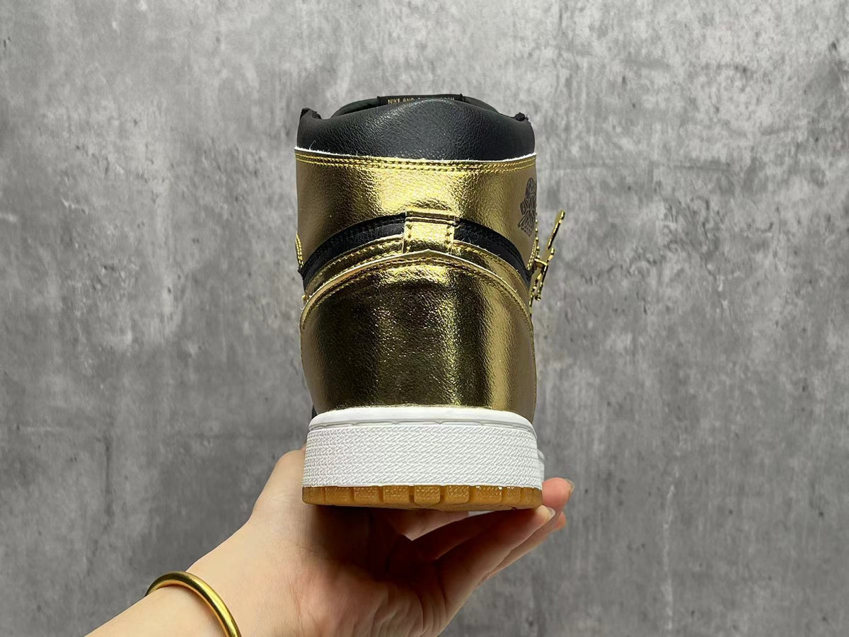 Air Jordan 1 Black & Gold | Gilded Contrast | Super A
