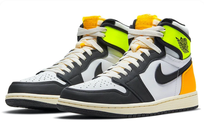 Air Jordan 1 Retro High OG Volt Gold | Electric Laureate