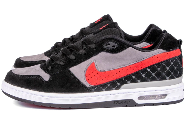 Nike SB Paul Rodriguez Zoom Air Low Black/Varsity Red/Flint Grey | Redline Journal | Sale