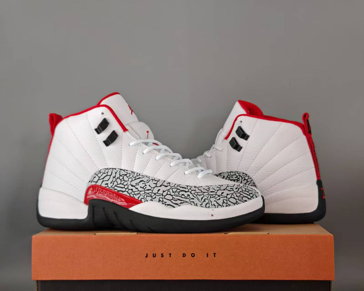 Air Jordan 12 Retro | Summit & Scarlet | CT8013-116