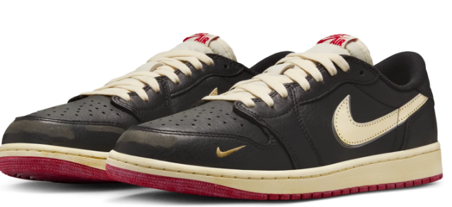 Air Jordan 1 Retro Low OG x Nigel Sylvester 'Nitro' | Momentum Script IB8958-001