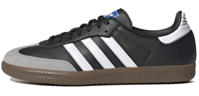 adidas Samba Vegan 'Black White Brown' H01878 | Monochrome Ground