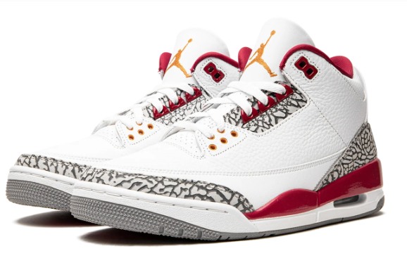 Air Jordan 3 'Cardinal' | Accent Almanac CT8532-126