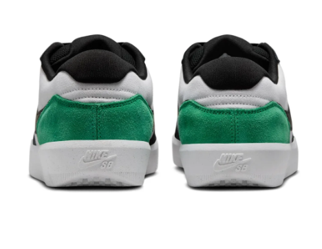 Nike SB Force 58 White/Black/Stadium Green/White | Greenline Refrain