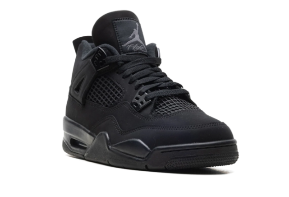Air Jordan 4 Retro GS Black Cat (2025) | Midnight Poise