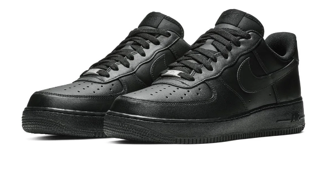 Nike Air Force 1 '07 Triple Black Men's | Midnight Register