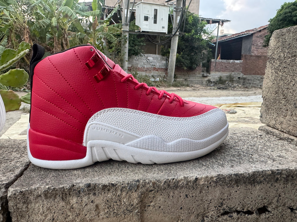 Air Jordan 12 Retro | Redline Rhythm | White & Red