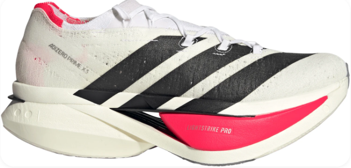 adidas Adizero Prime X3 Strung White Running Shoes | Forward Spectrum