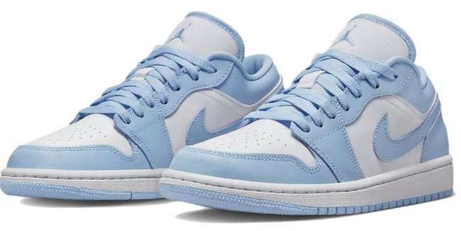 Air Jordan 1 Low Women's 'Ice Blue' | Frostline Edit DC0774-141