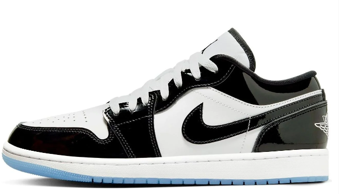 Air Jordan 1 Low SE Black White Concord | Concord Cadence