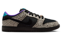 Nike SB Dunk Low Dashawn Jordan Snake Skin Black/Fierce Purple | Serpent Stanza