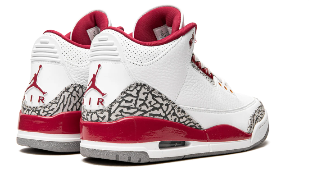 Air Jordan 3 'Cardinal' | Accent Almanac CT8532-126